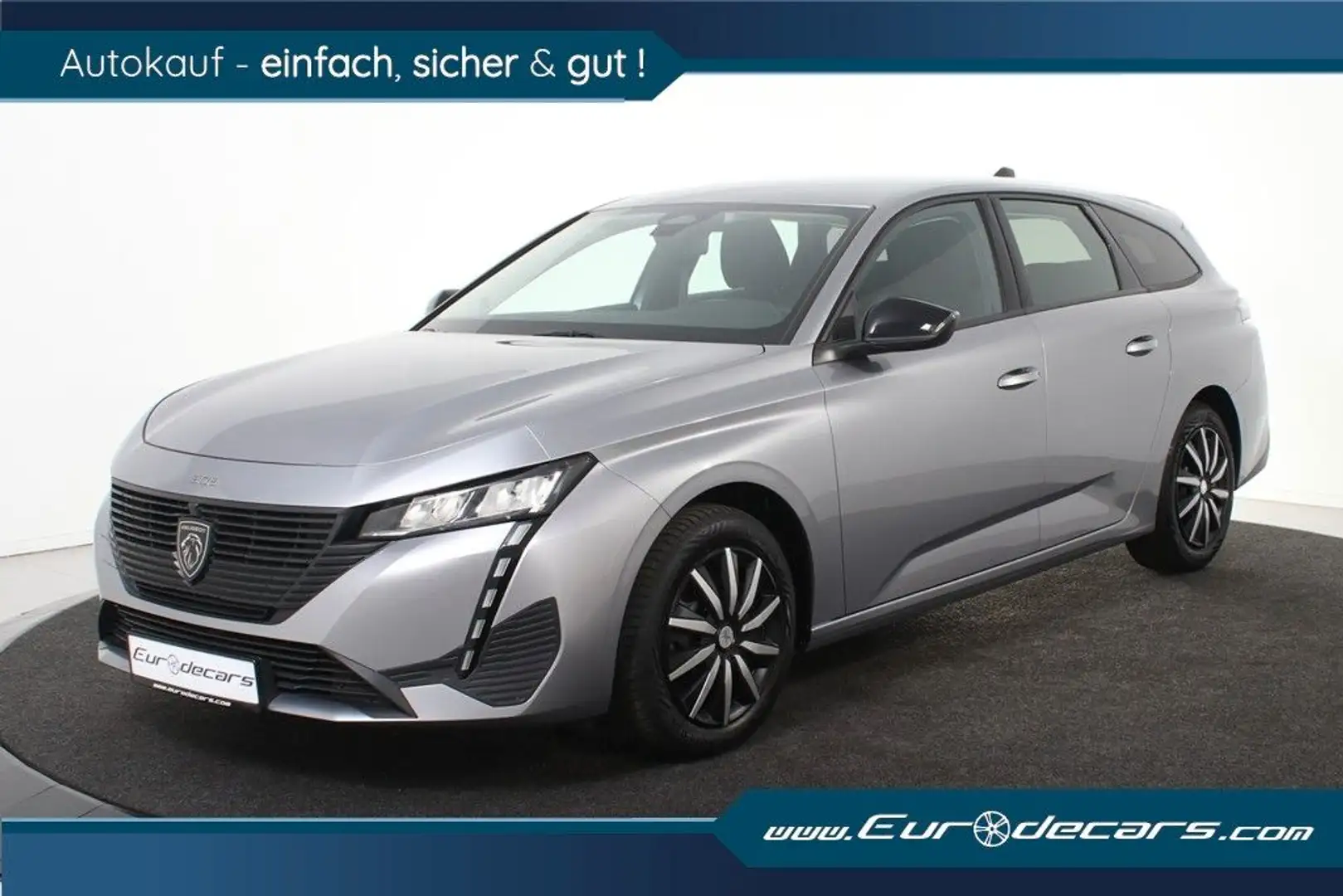 Peugeot 308 SW Active *1.Hand*Navi*Park ass.*DAB* Grau - 1