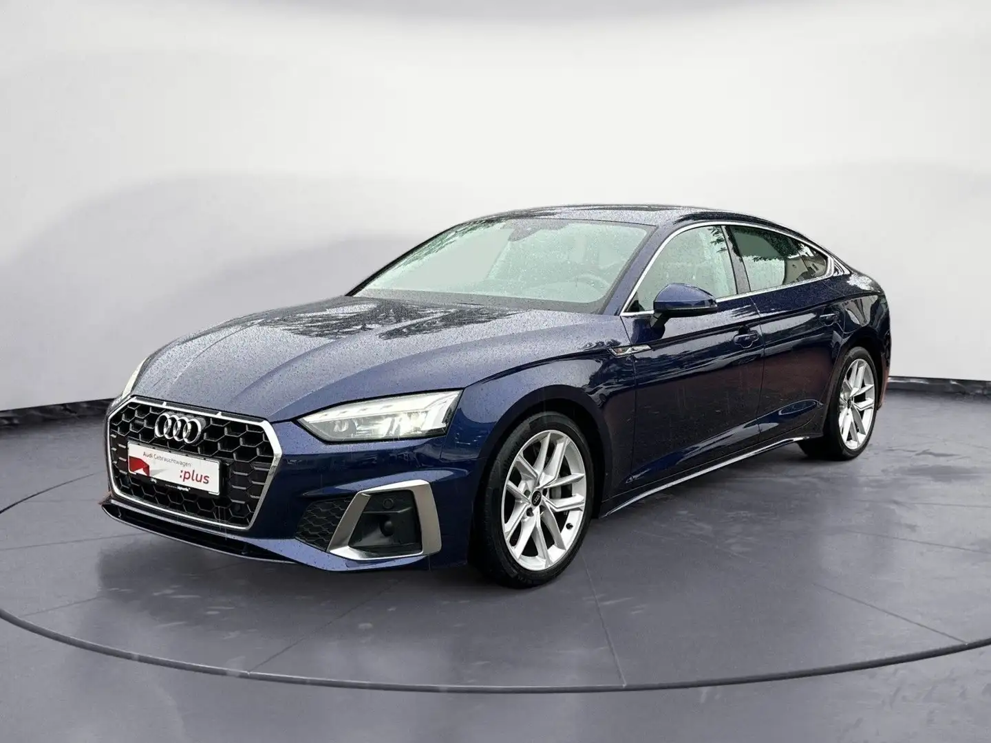 Audi A5 50 TDI quattro S-line Matrix/AHK/He Blau - 2