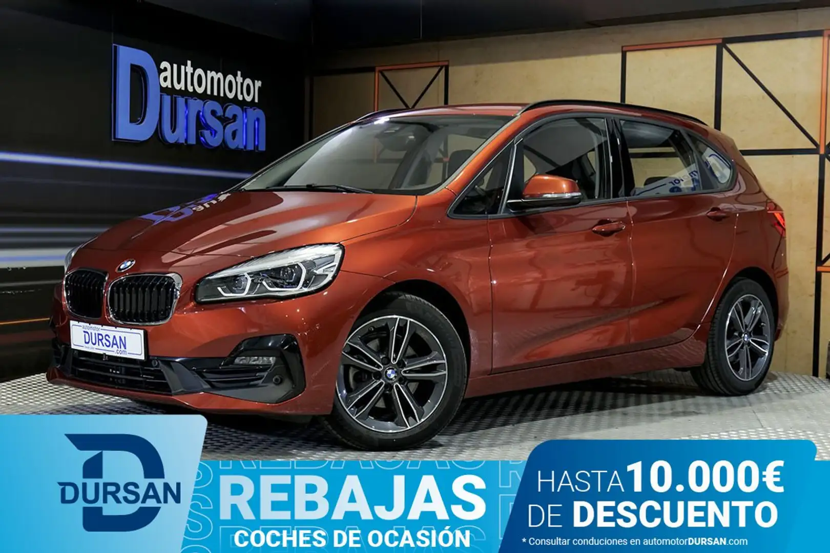 BMW 216 Active Tourer 216d Oranje - 1