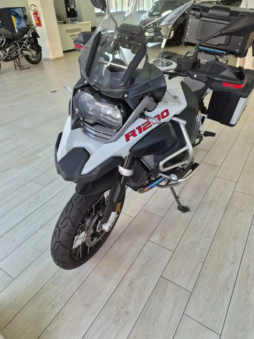 BMW R 1200 GS Adventure ENDURO STRADALE Bianco - 1