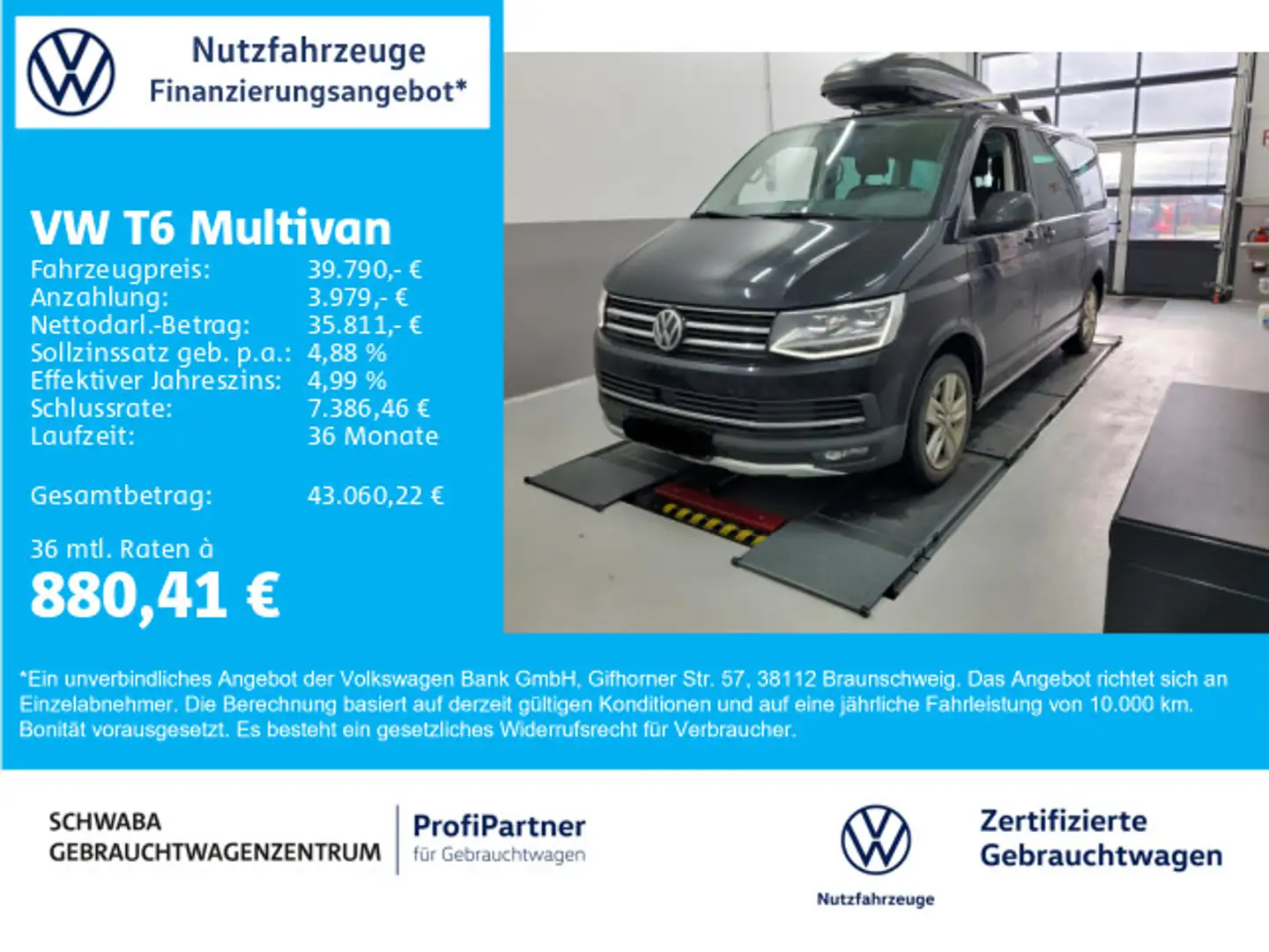 Volkswagen T6 Multivan Panamericana 2.0 TDI 4M DSG *8fach* Noir - 1