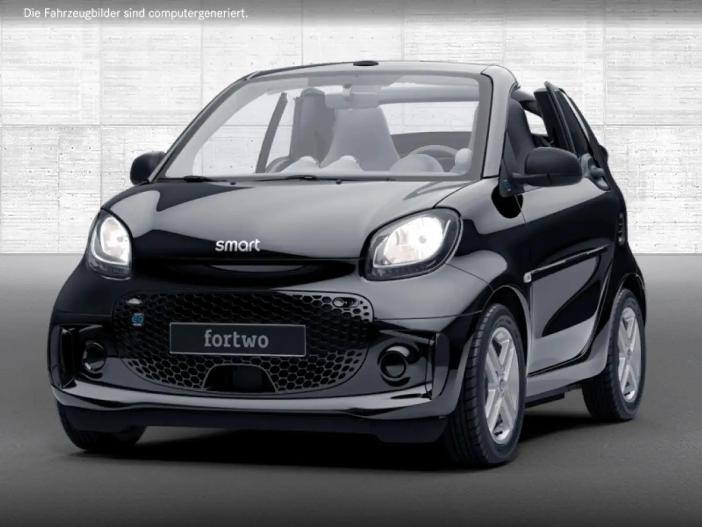 smart forTwo EQ 60kWed cool&Audio SHZ Dig Radio Tempom Noir - 2