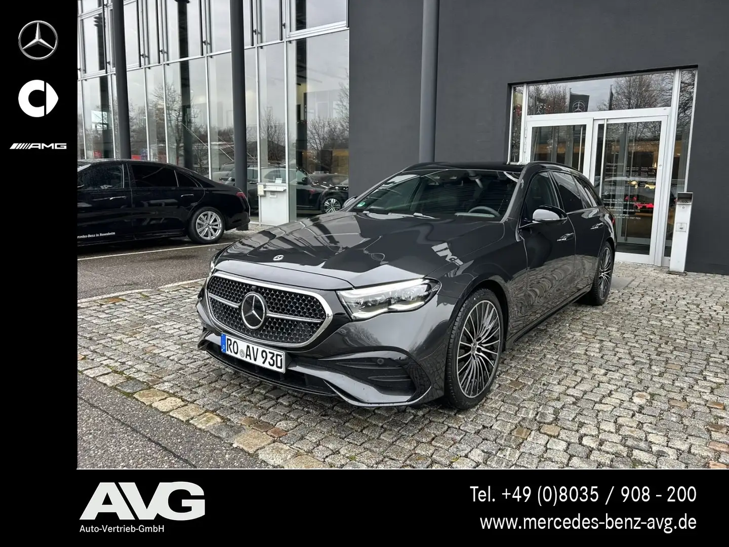Mercedes-Benz E 220 E 220 d T AMG Edition Pano AHK DIGITAL Night 360 Grau - 1