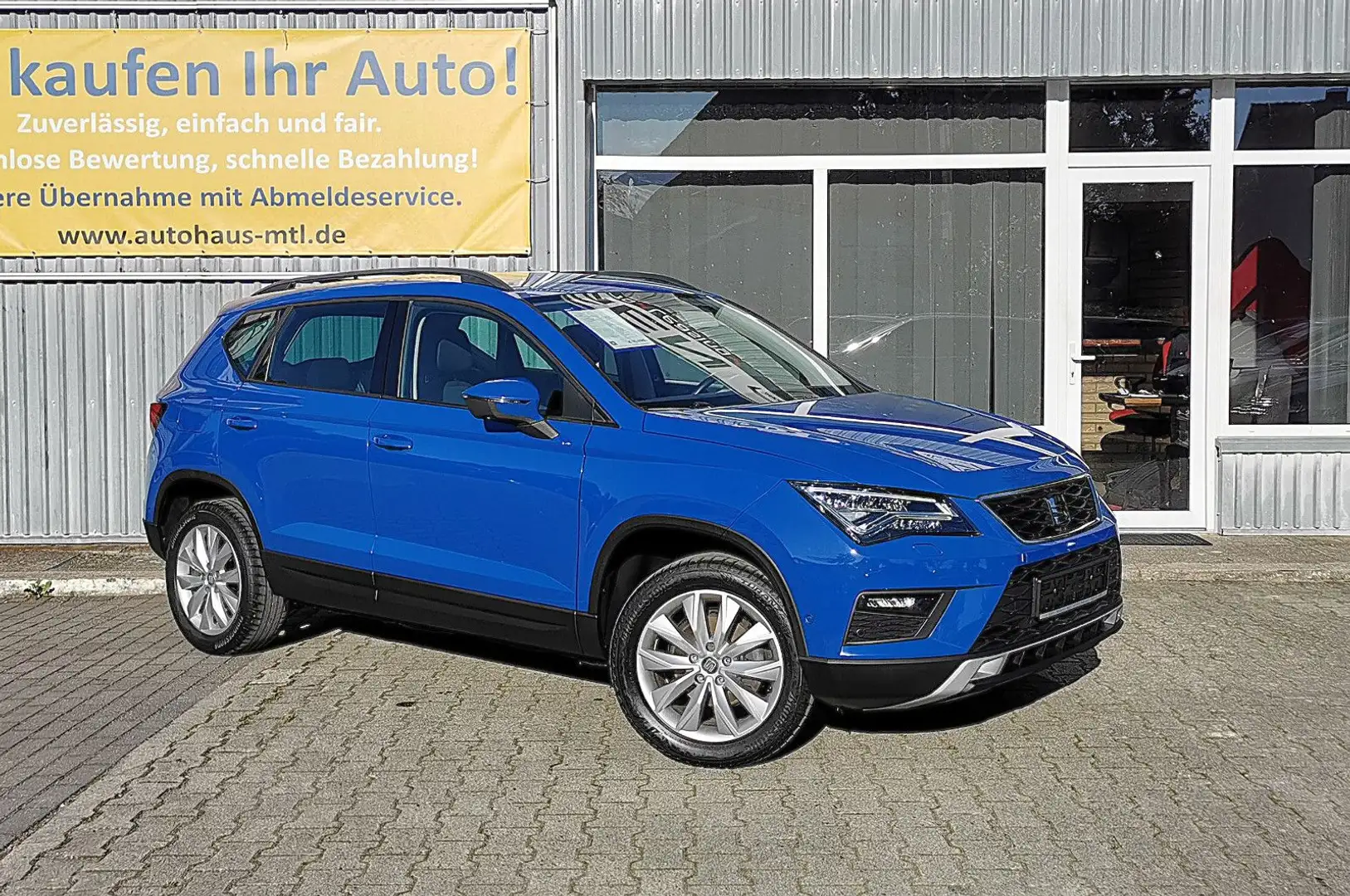 SEAT Ateca 1.0TSI 85kW Style SHZ AHK NAVI App-Connect Blau - 1