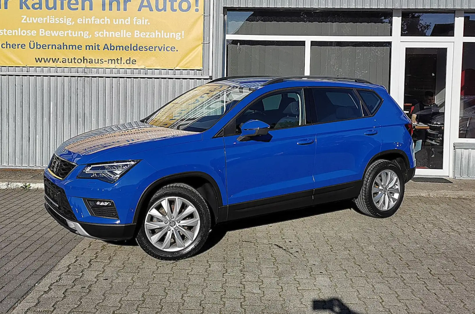 SEAT Ateca 1.0TSI 85kW Style SHZ AHK NAVI App-Connect Blau - 2