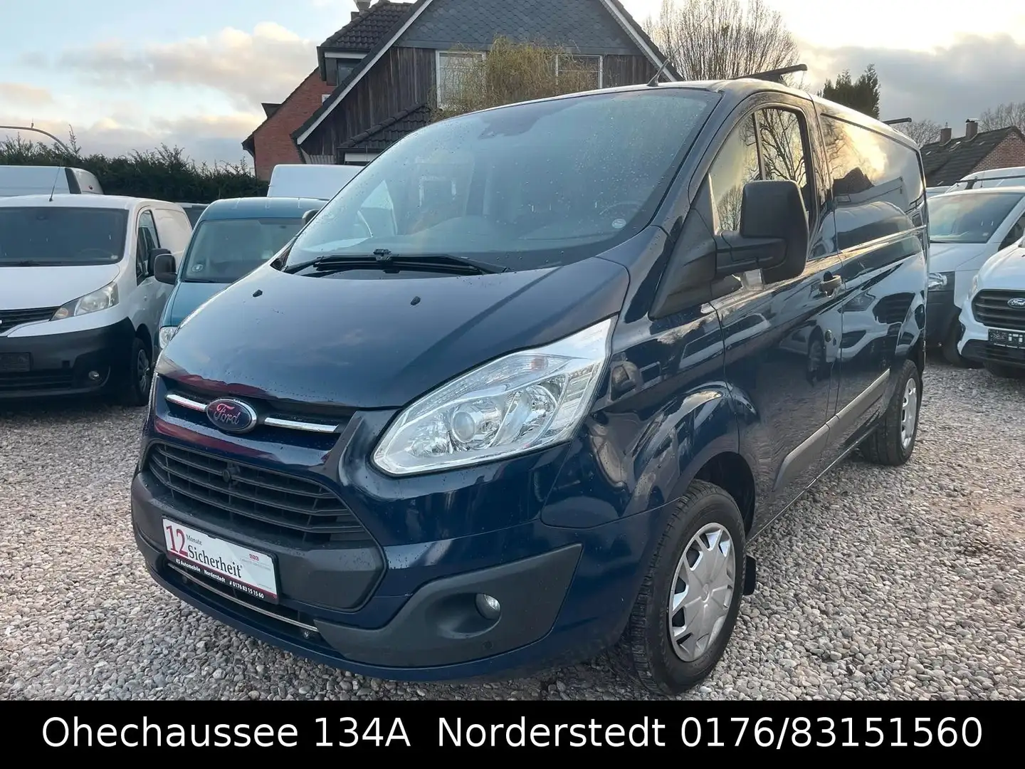 Ford Transit Custom Kasten 270 L1 2.0TDCI FWD 130HK Azul - 1
