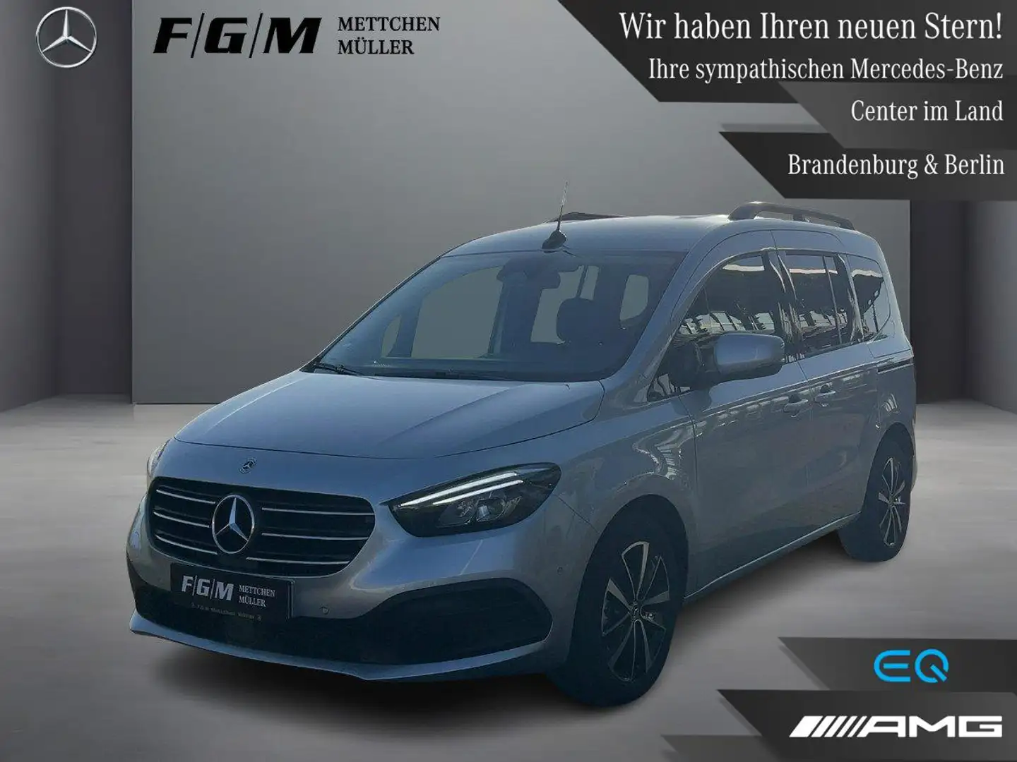 Mercedes-Benz T-Klasse T 180 d PROGRESSIVE KeyGo|Sitzhz|Kam|LED|CarPlay Silber - 1