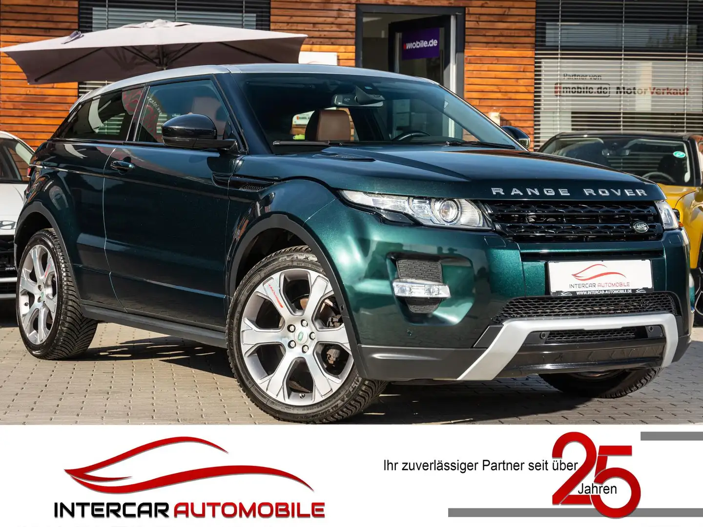 Land Rover Range Rover Evoque 2.0 Si4 Dynamic |Panorama| Groen - 1