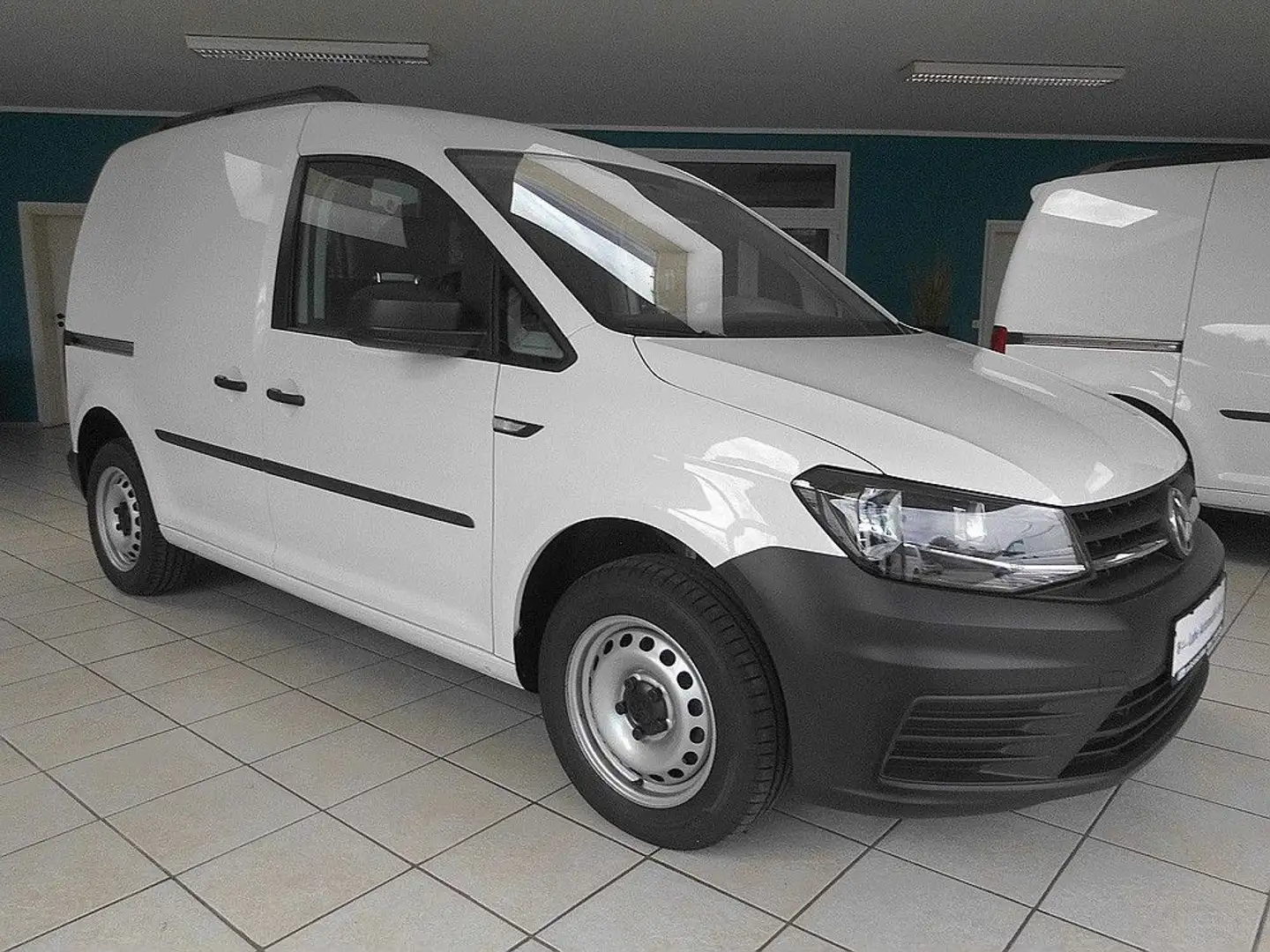 Volkswagen Caddy Nfz Kasten BMT 1.Hand Orig. 52tkm. Blanc - 2