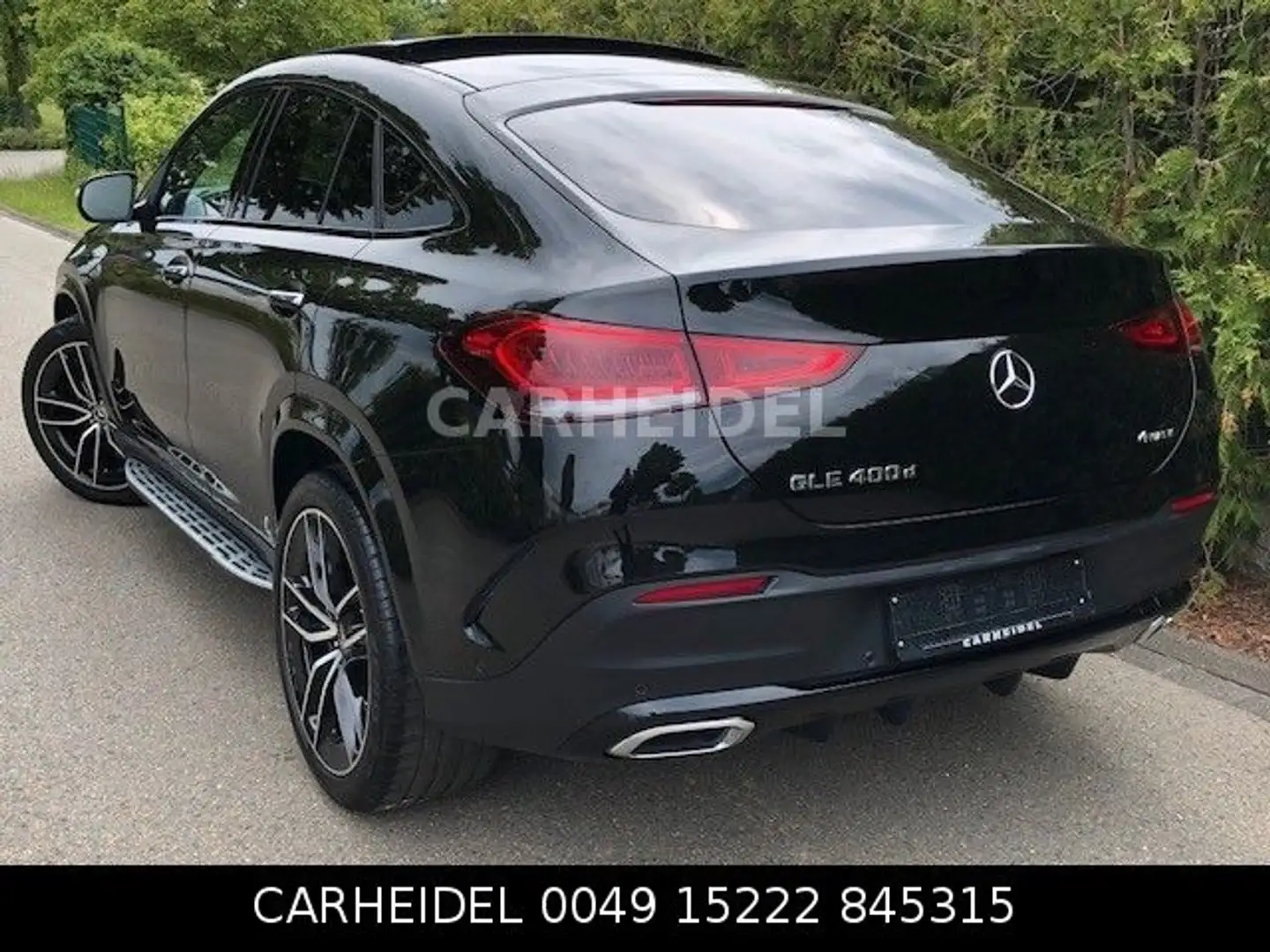 Mercedes-Benz GLE 400 GLE400d Coupe 4M AMG NIGHT PANO BURM AHK 22ZOLL Schwarz - 2