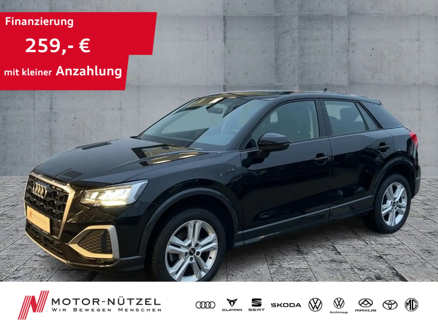 Audi Q2 30 TFSI ADVANCED LED+NAVI+PDC+GRA+SHZ Nero - 1