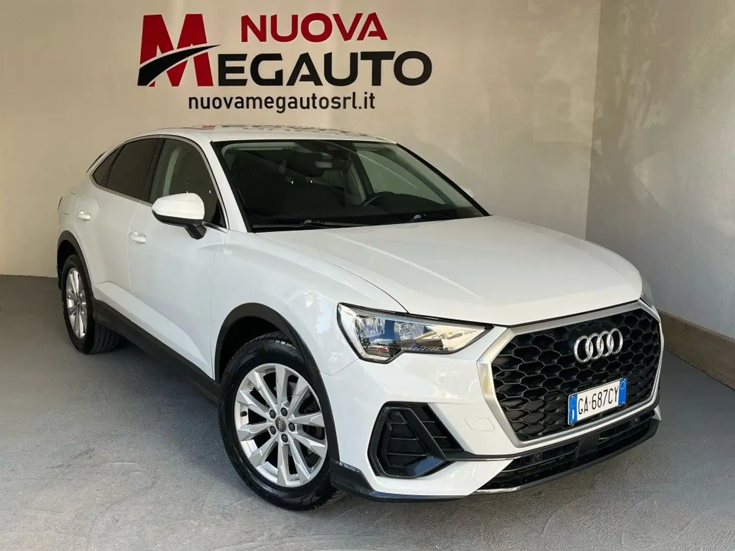 Audi Q3 SPB 35 TDI quattro S tronic Blanc - 1