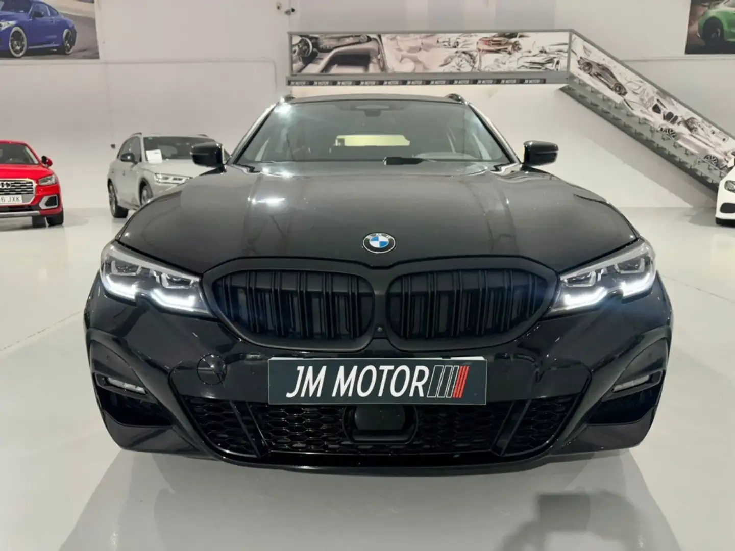 BMW 330 330dA xDrive Touring Negro - 2