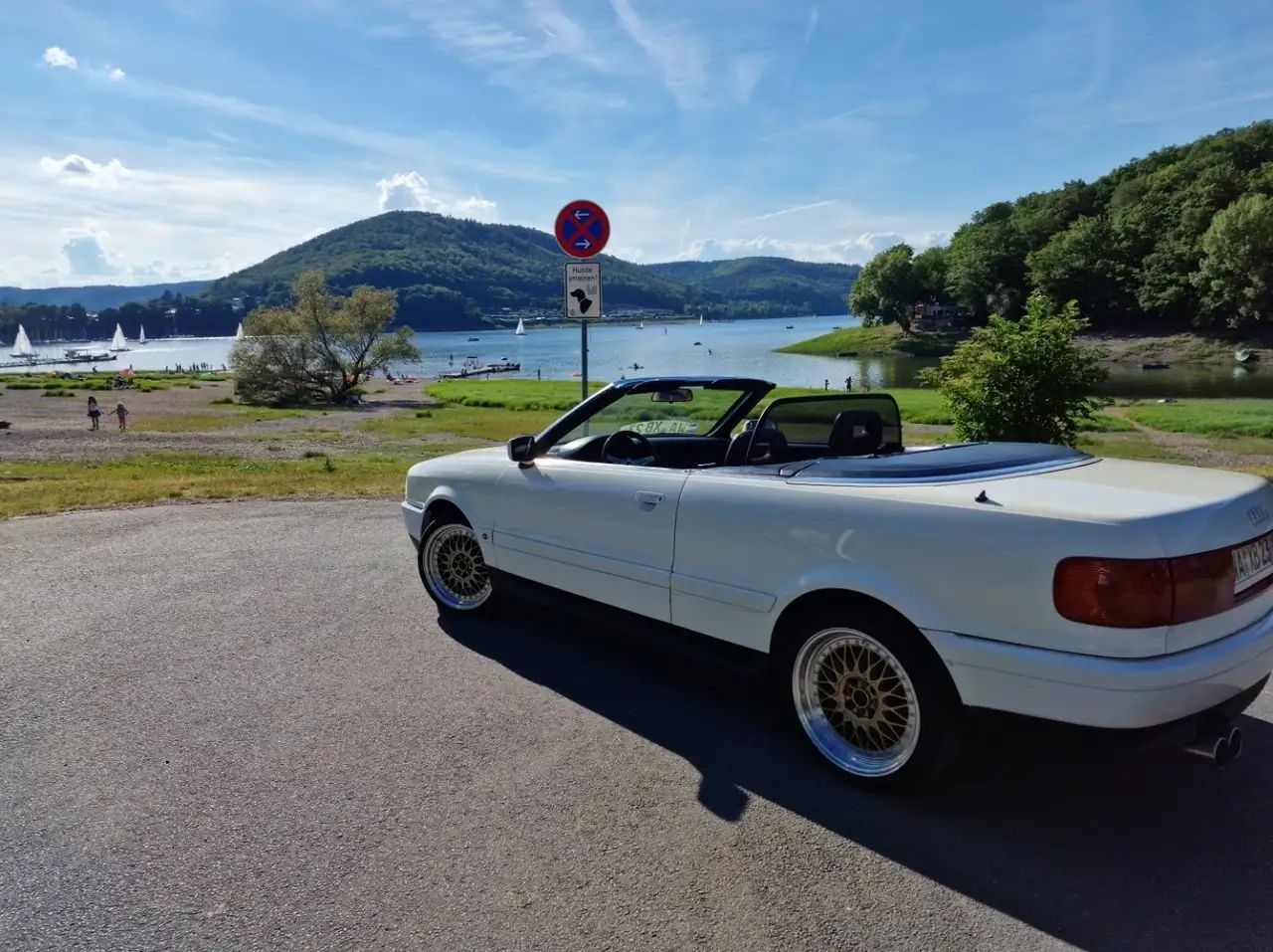 Audi Cabriolet Vollleder-Nardi-Lenkrad, foto 8
