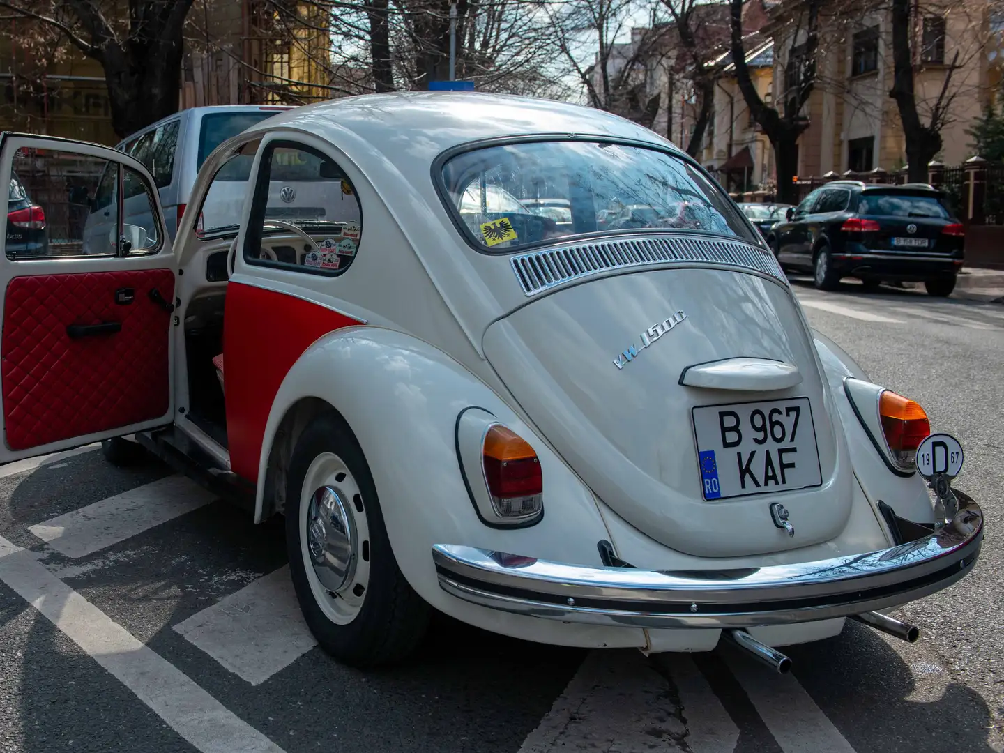 Volkswagen Beetle 1500 Blanc - 2