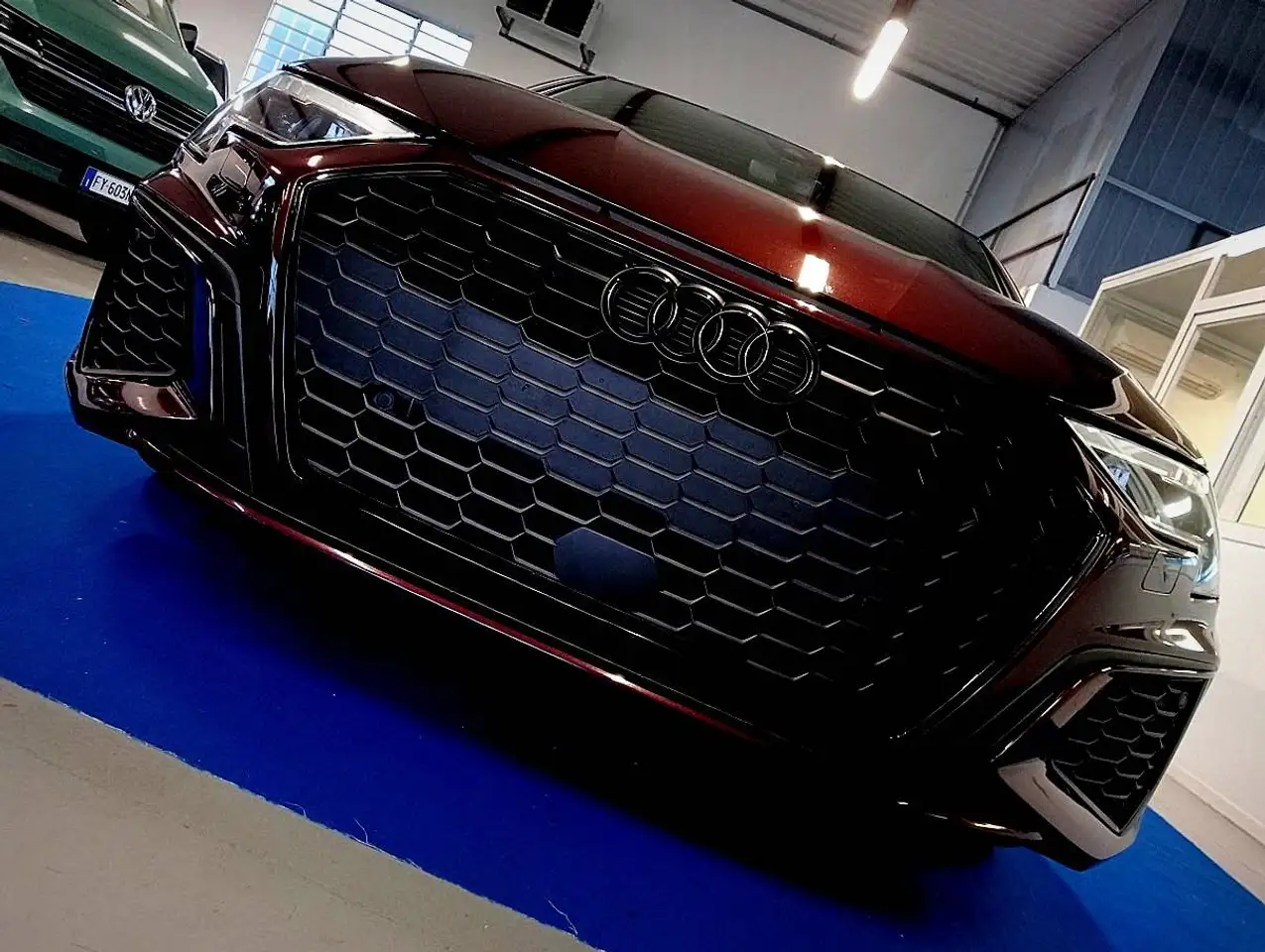 Audi A3 2.0 TDI SLINE EXCLUSIVE IDENTITY BLACK 19" MATRIX, миниатюра 20