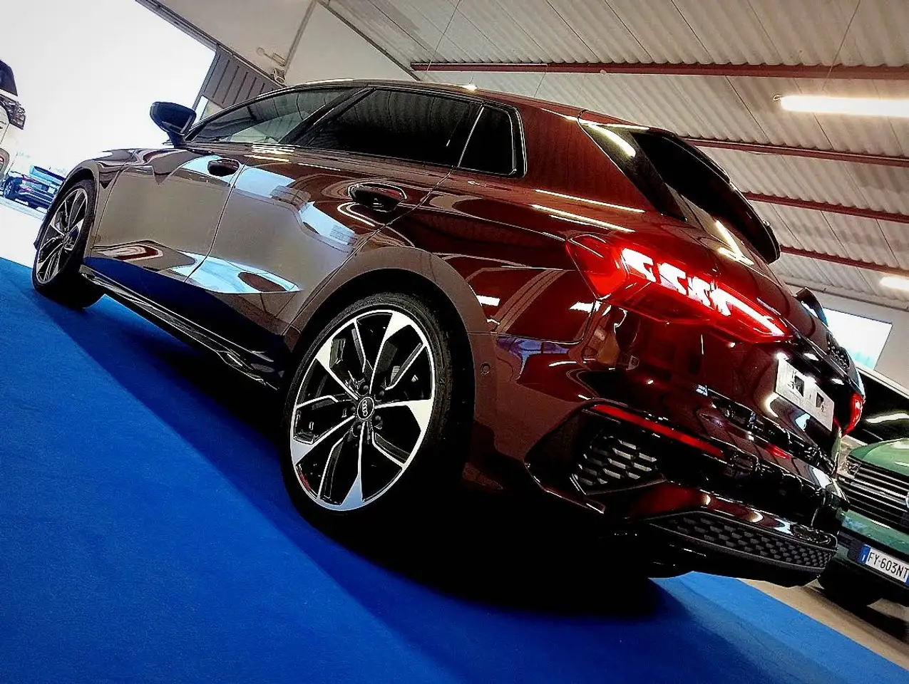 Audi A3 2.0 TDI SLINE EXCLUSIVE IDENTITY BLACK 19" MATRIX, миниатюра 9