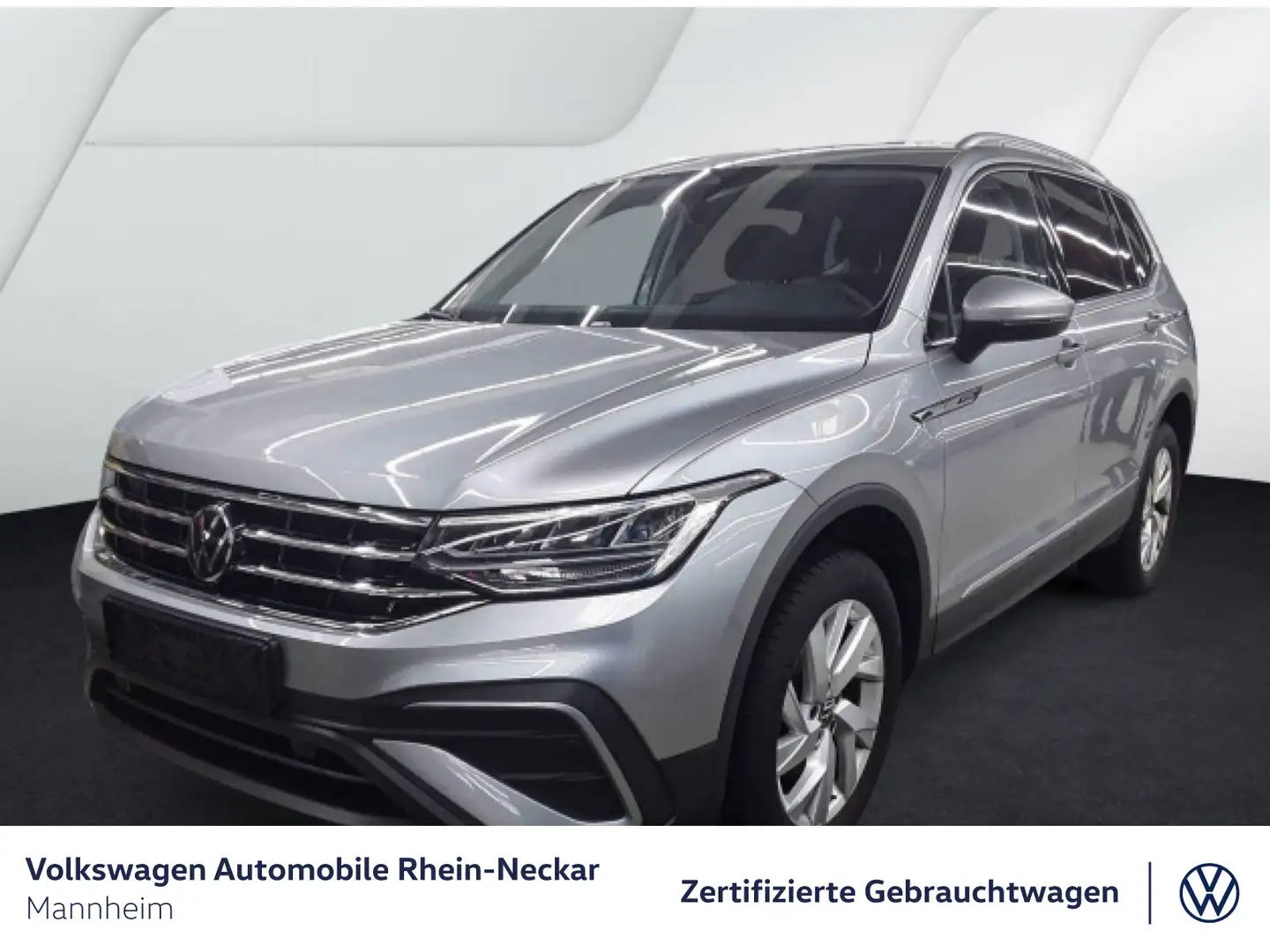 Volkswagen Tiguan Allspace 2.0 TDI Life DSG 7-Sitzer Navi A Silber - 2