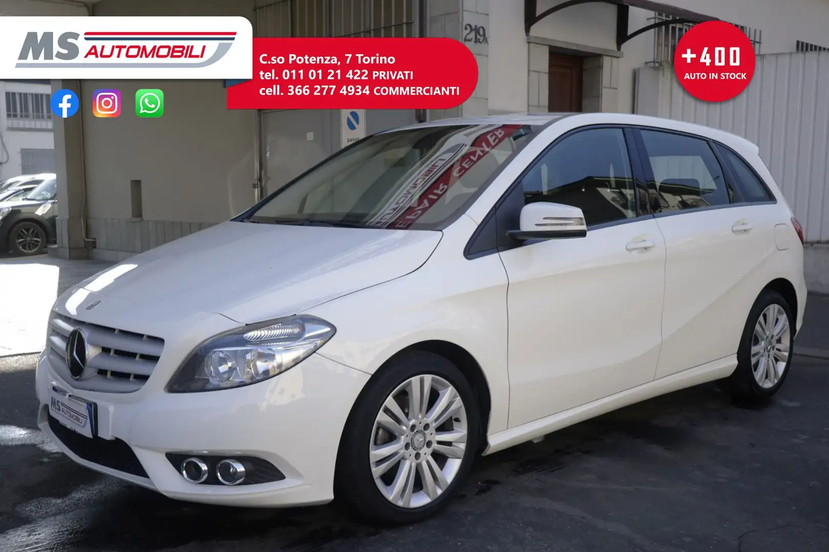 Mercedes-Benz B 200 B 200 CDI Executive Unicoproprietario Білий - 1