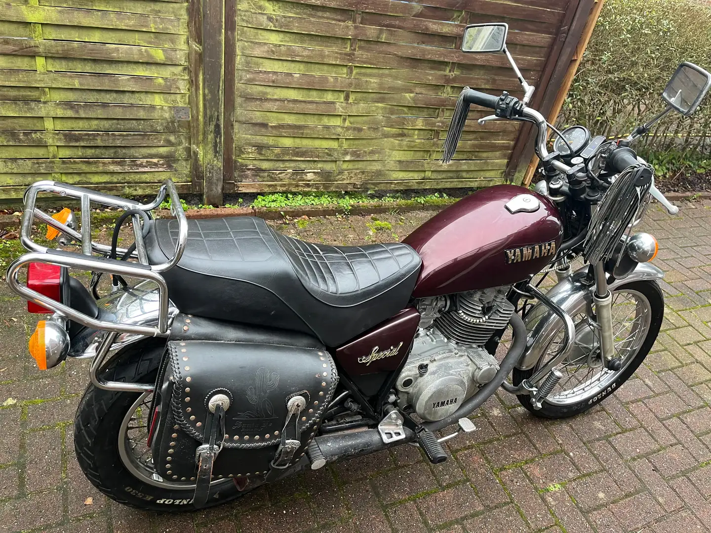 Yamaha SR 250 Special Rojo - 2