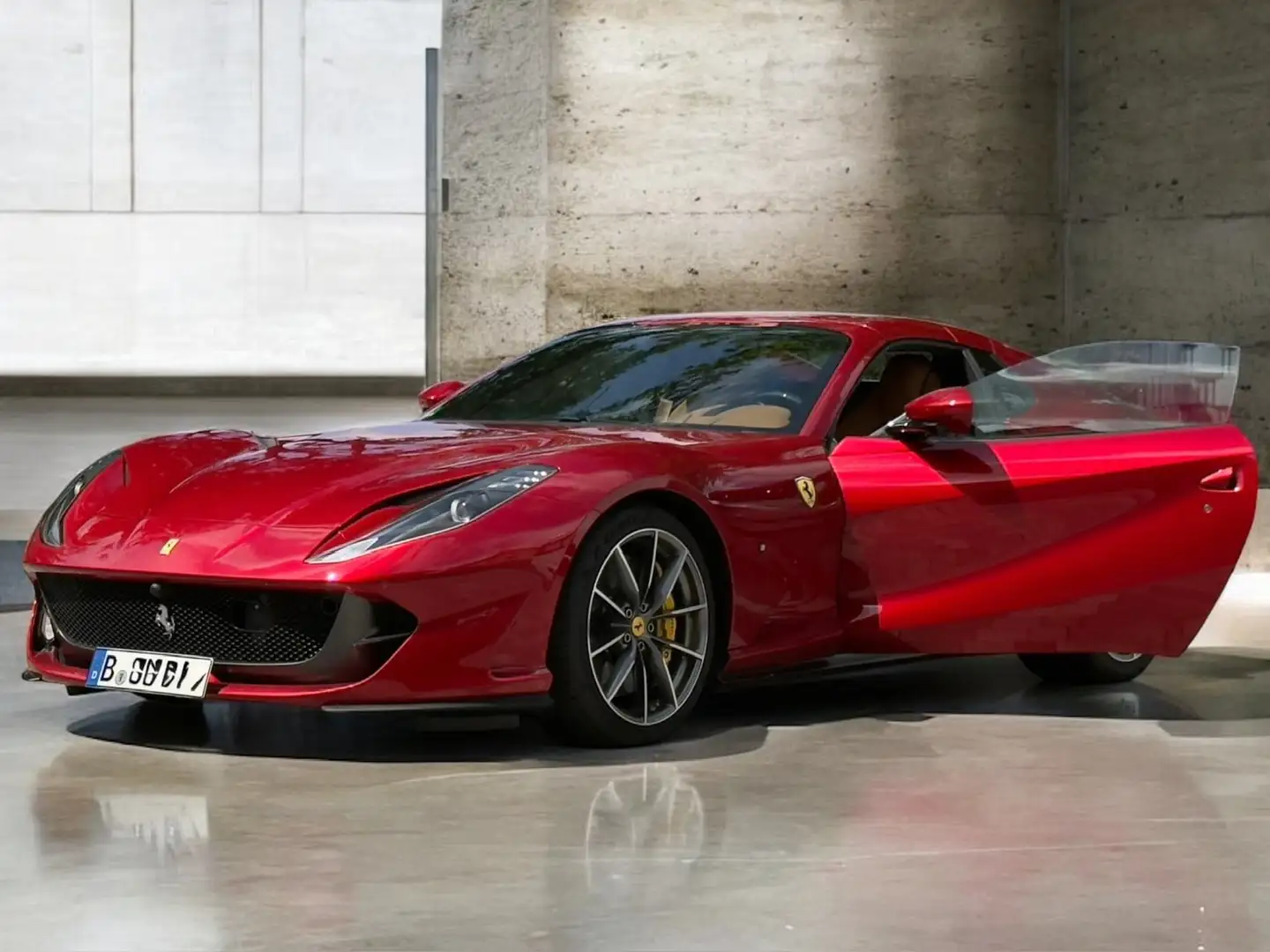 Ferrari 812 812 GTS - Einzigartige Kombination, wie neu Rot - 1