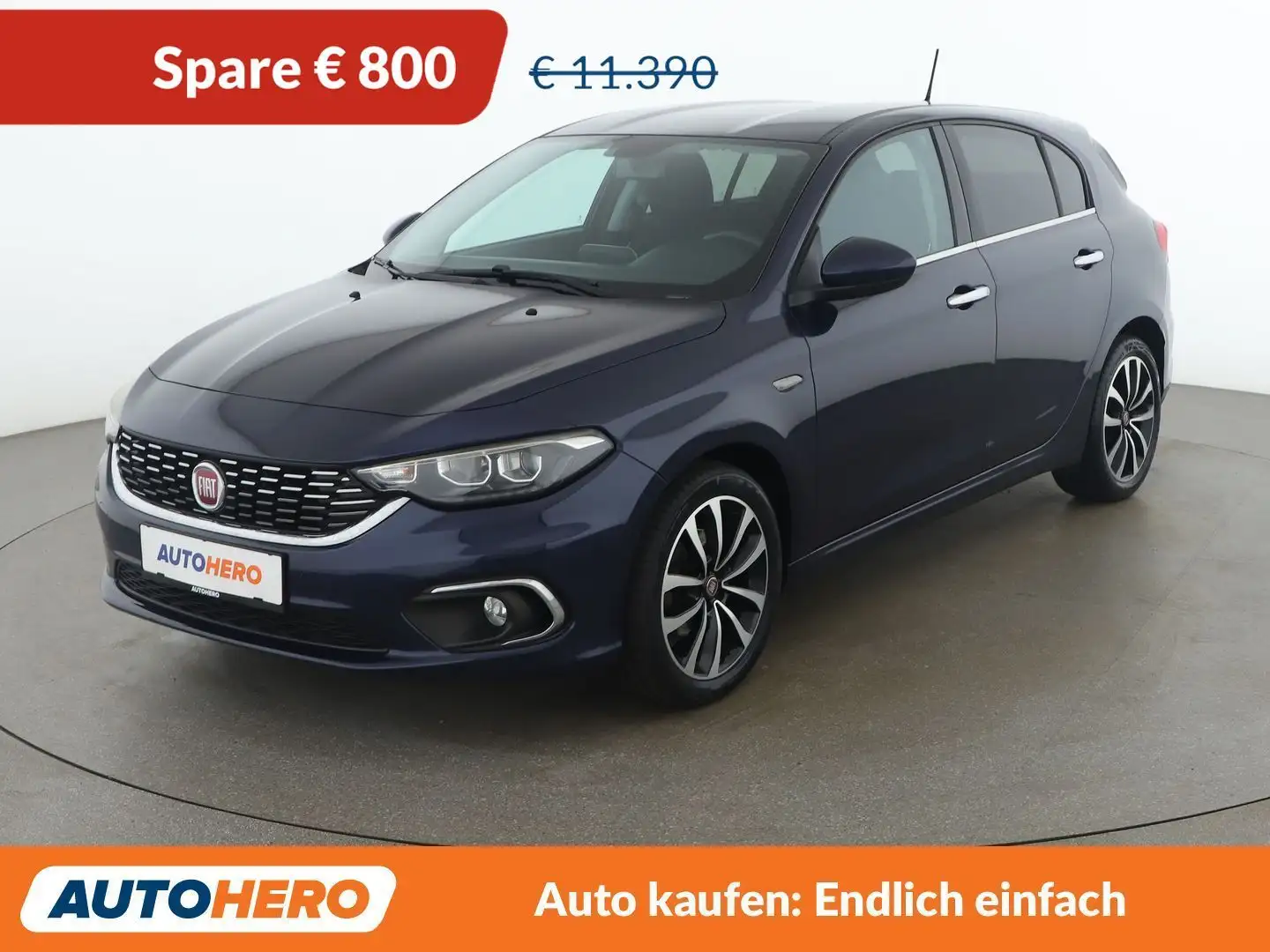 Fiat Tipo 1.6 JTDM Lounge Blau - 1