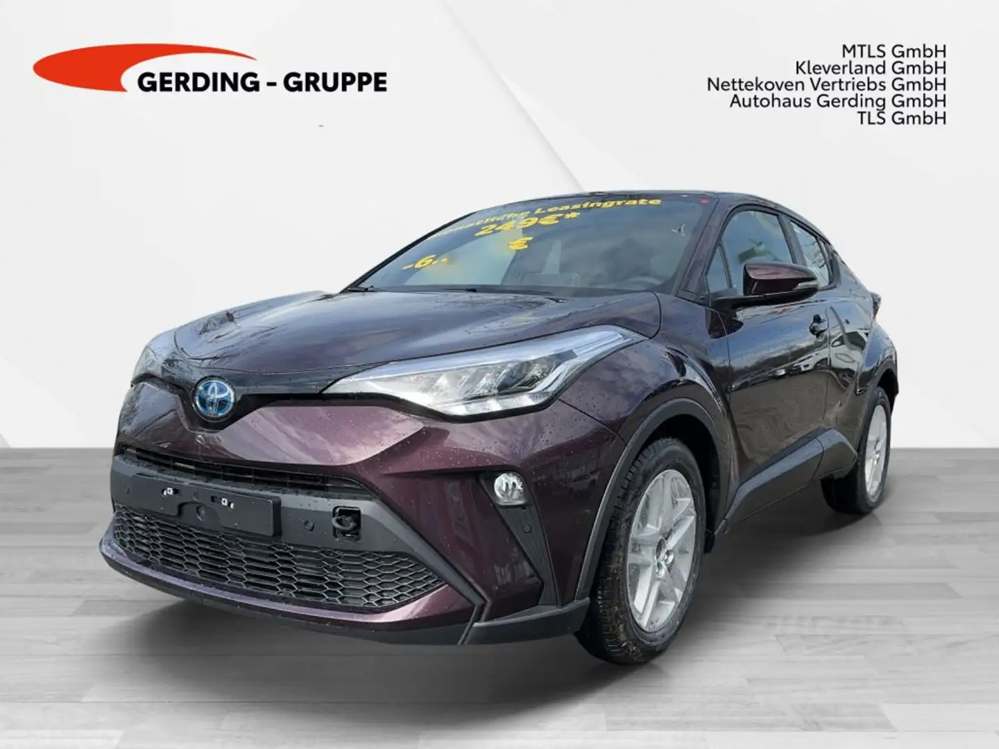 Toyota C-HR Hybrid Business Edition+NAVI+PDC v+h Violett - 1