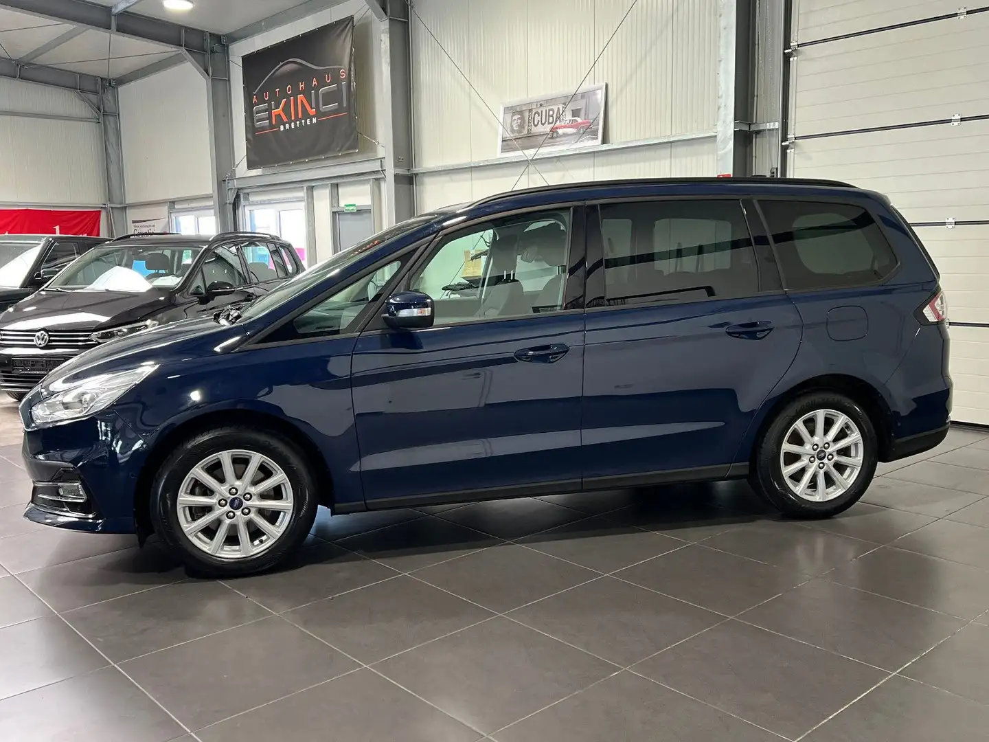 Ford Galaxy 2.0 TDCi **7-Sitze*Navi*AHK*Kamera*Temp** Blau - 2