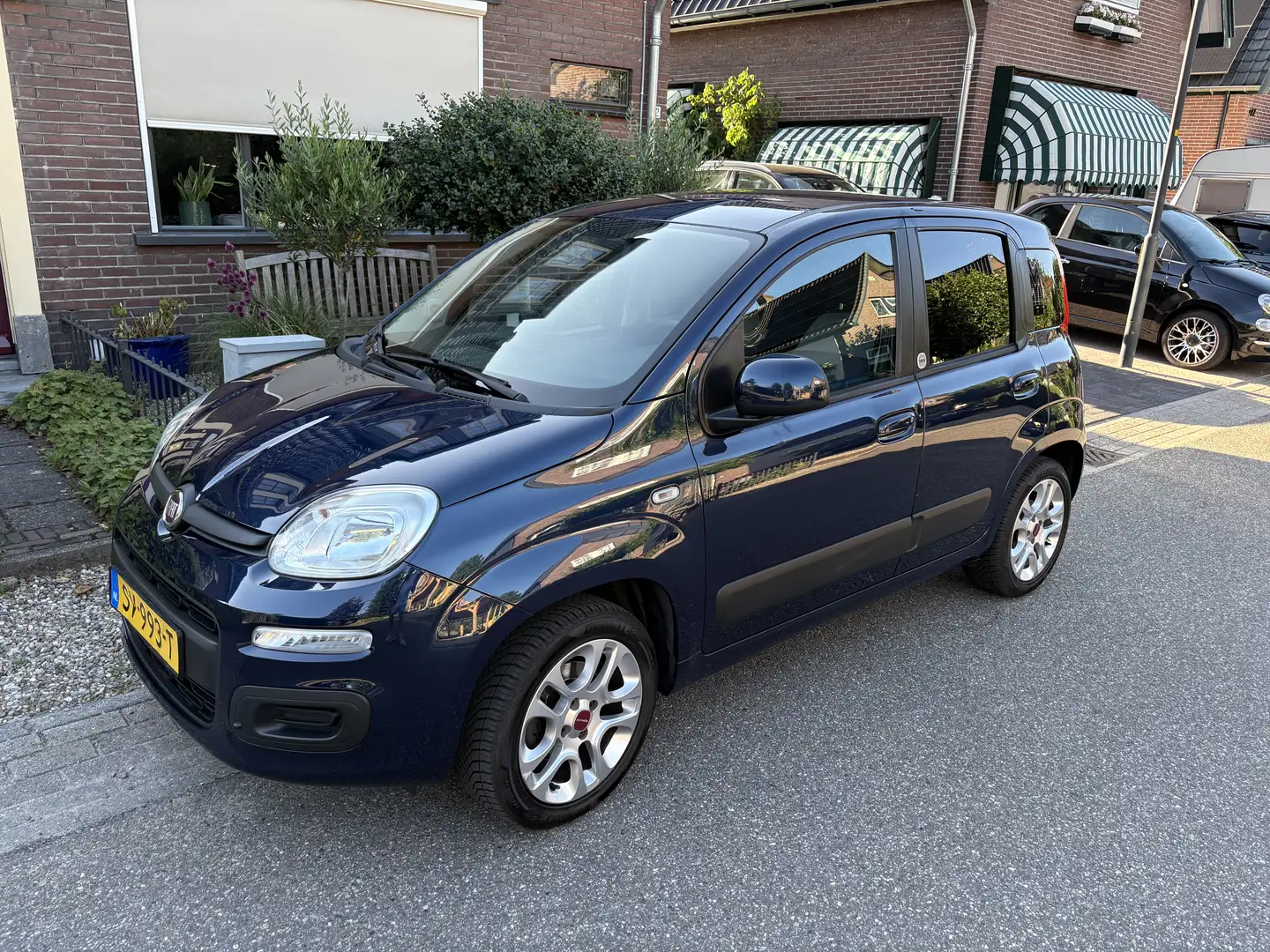 Fiat Panda 0.9 TwinAir Tech NL auto Airco Blauw - 1