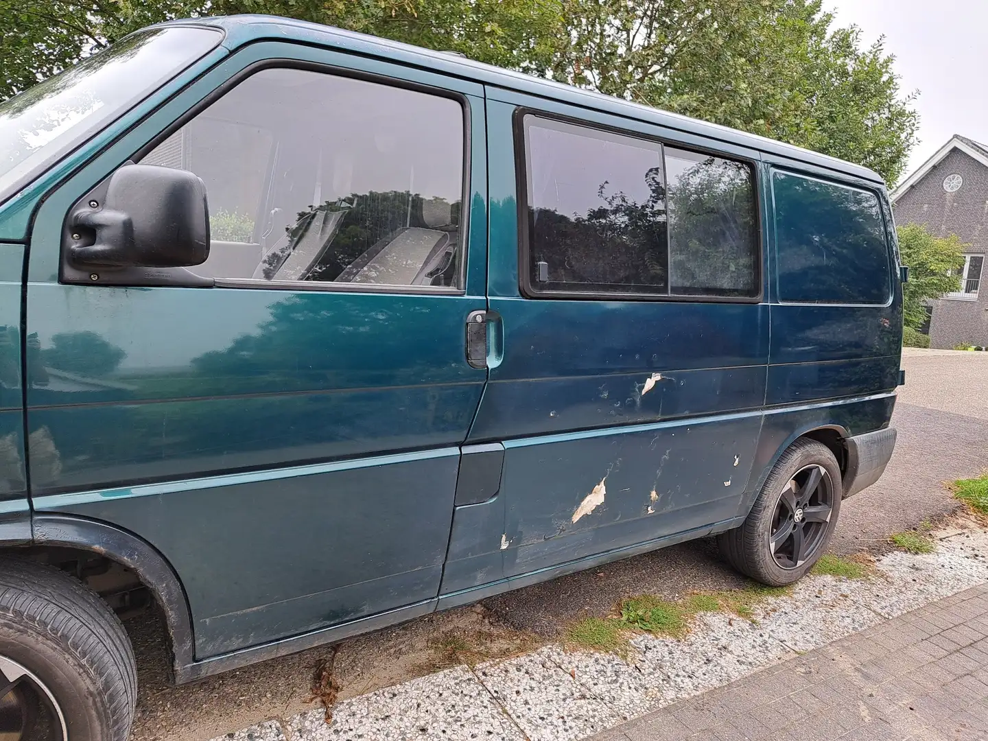 Volkswagen Caddy transporter Verde - 2