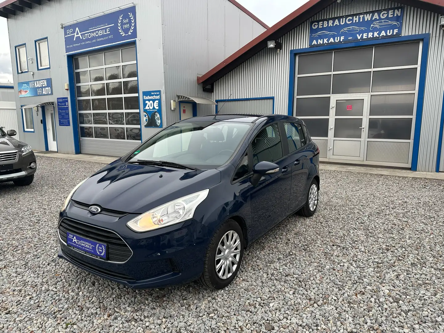 Ford B-Max Trend 1.0 KLIMA AHK SITZ-HZG Blau - 1