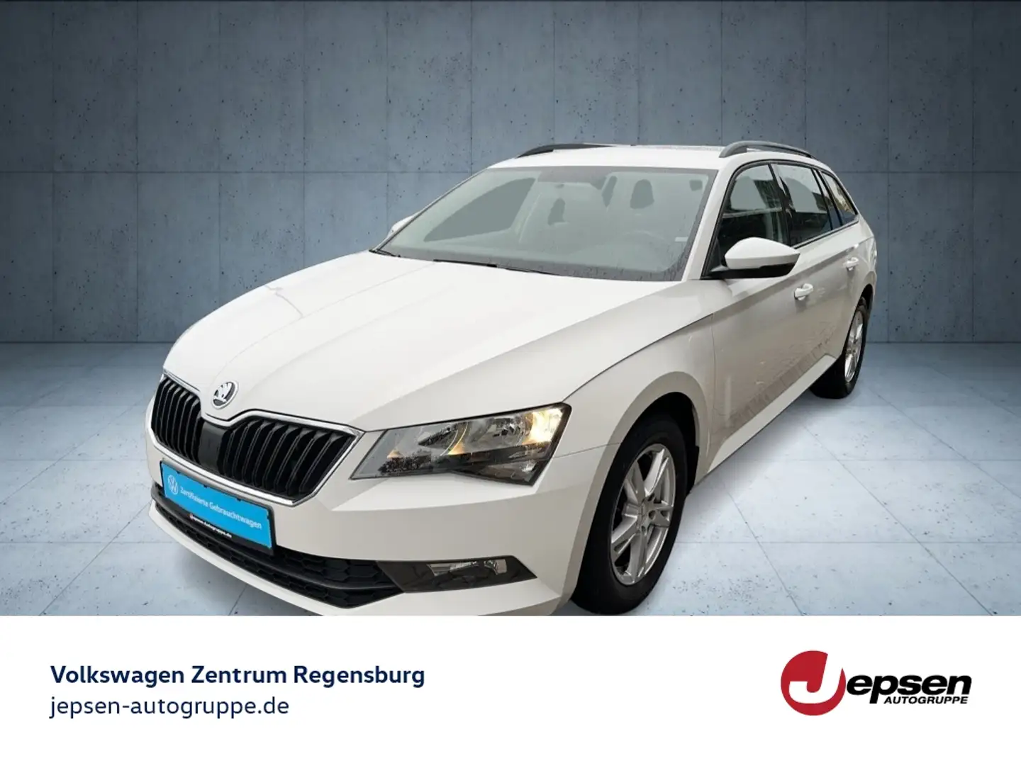 Skoda Superb Active 2.0 TDI DSG KLIMA SHZ PDC NEBEL Weiß - 1