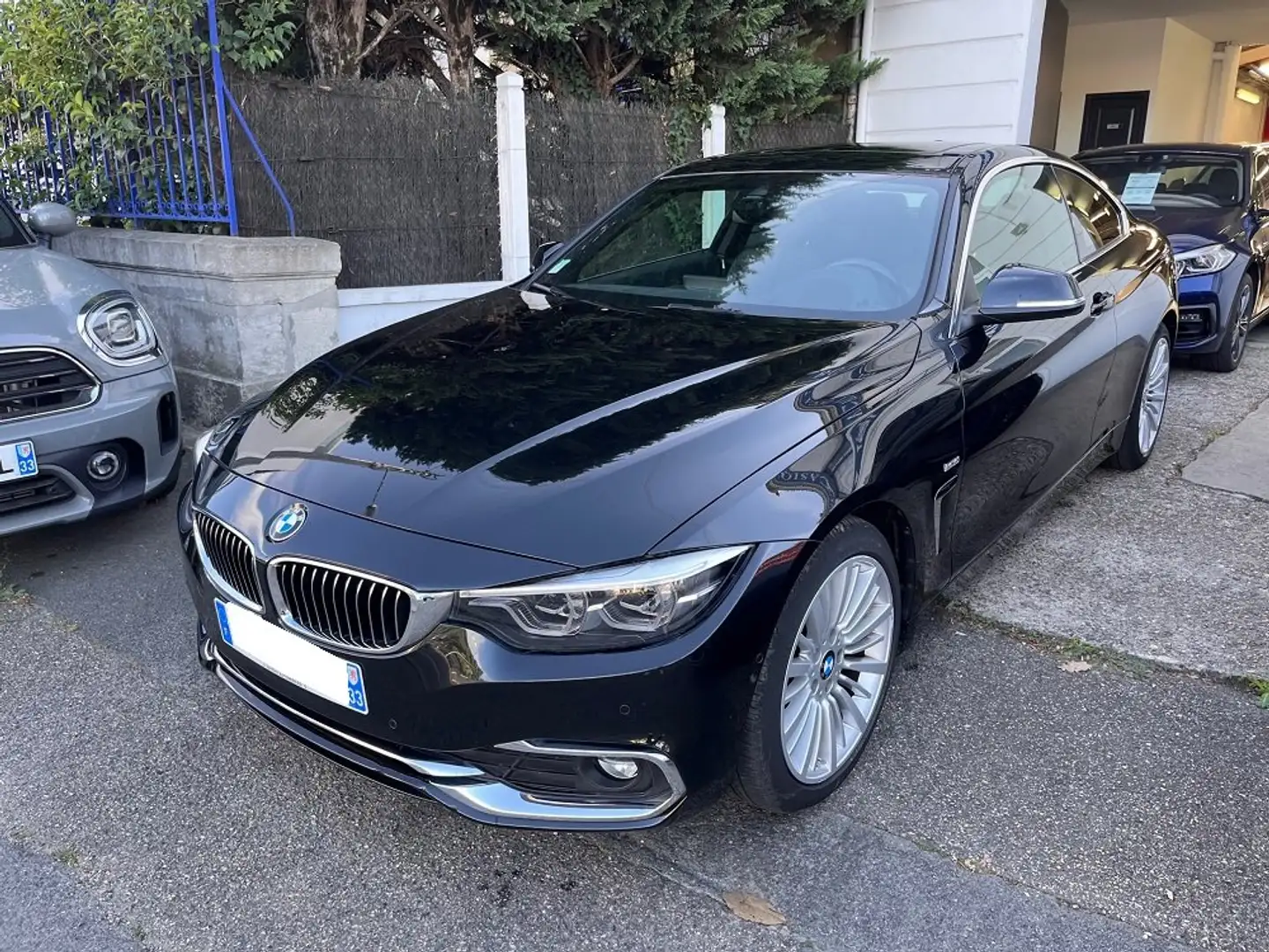 BMW 420 SERIE 4 COUPE Coupé 190 ch BVA8 Luxury Noir - 1