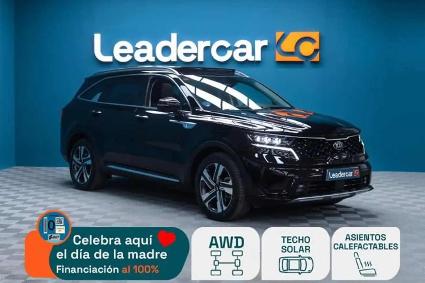 Kia Sorento 1.6 TGDI PHEV EMOTION 4X4 7PL Negro - 1