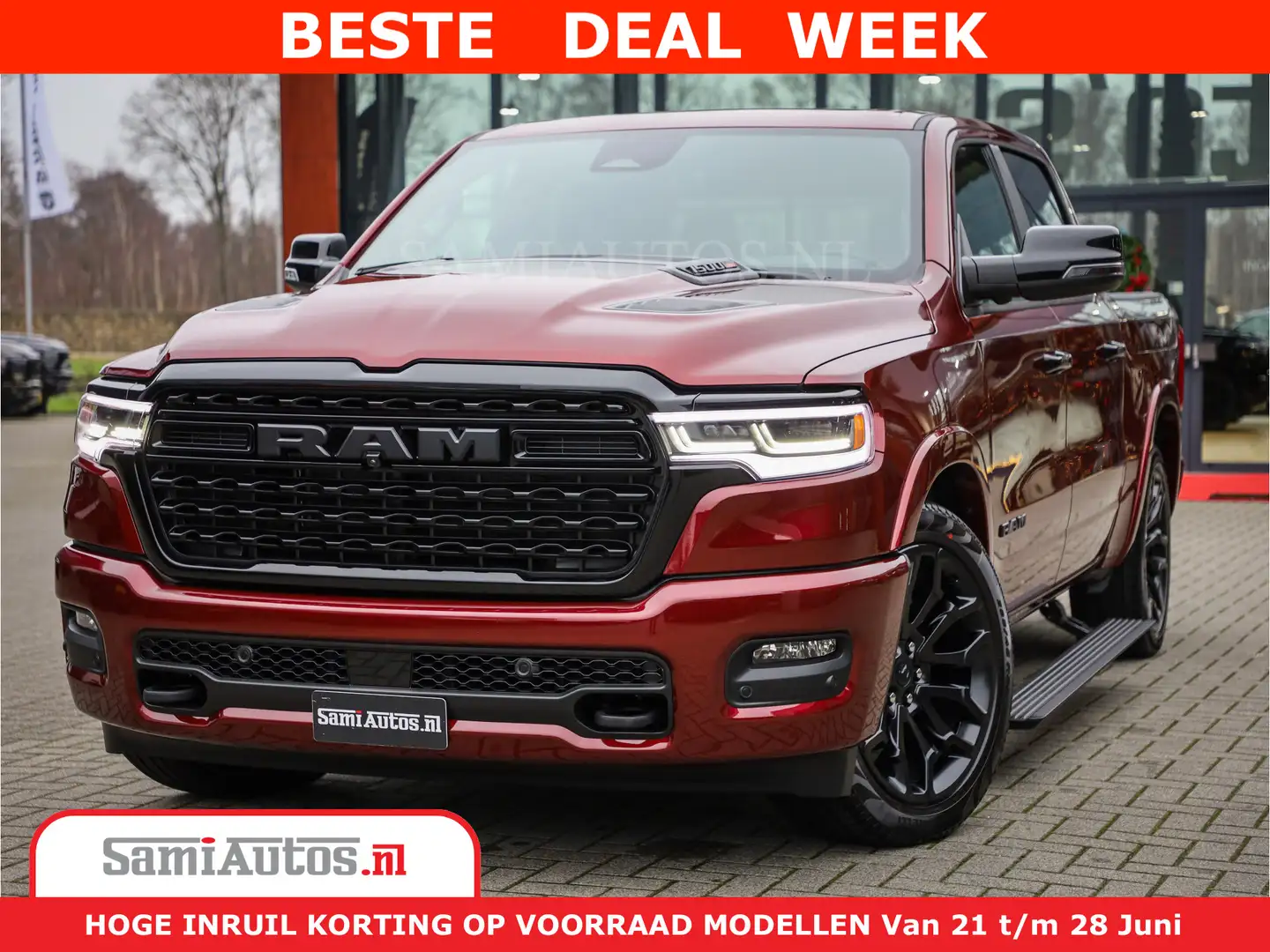 Dodge RAM 1500 Limited Night H.O 540HP 706Nm | Massage + Ful Rouge - 1