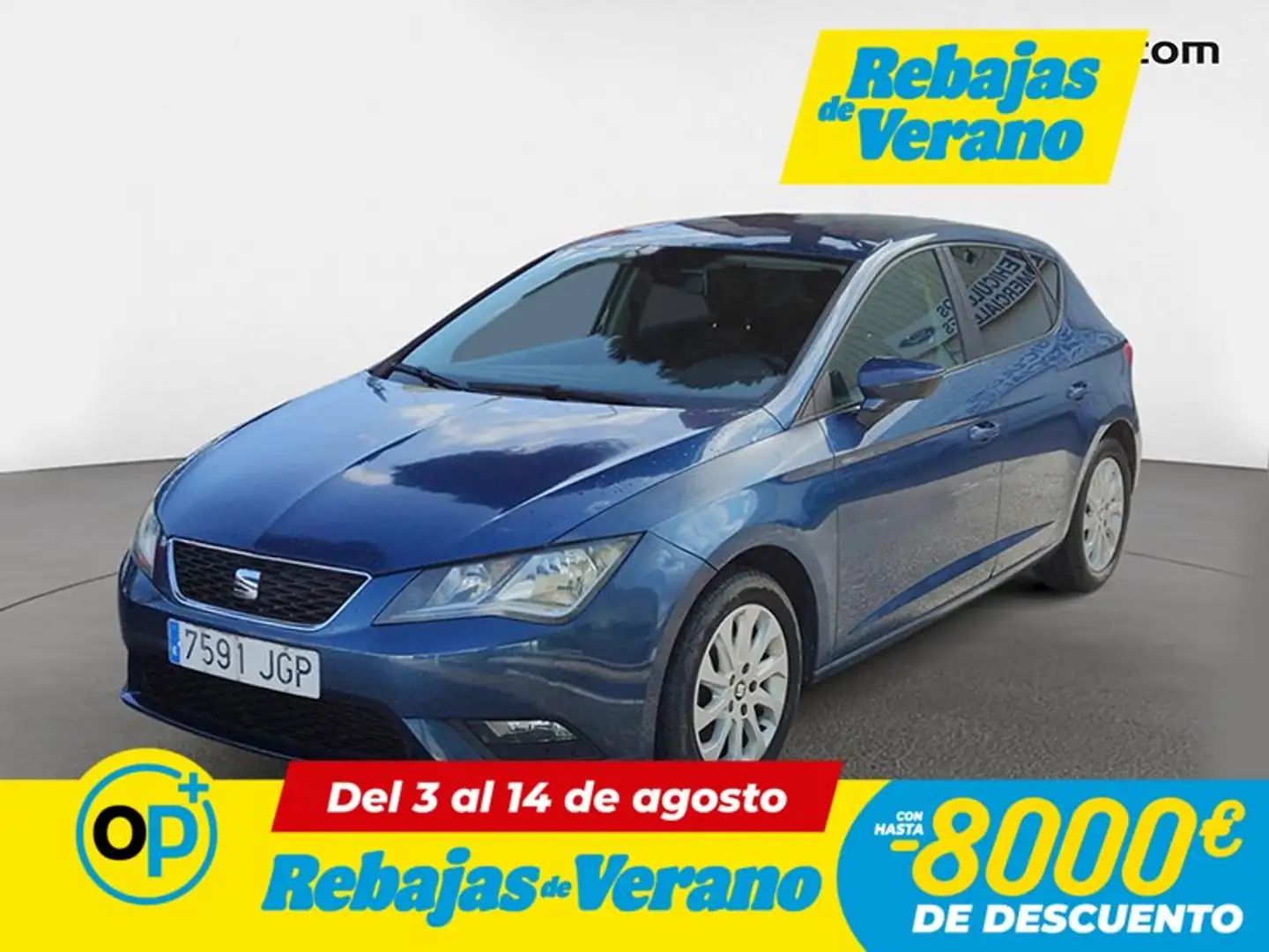 SEAT Leon 1.6TDI CR S&S Style DSG7 105 Azul - 1