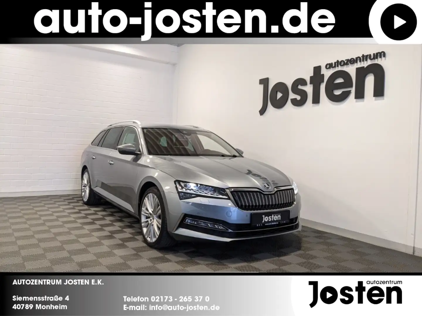 Skoda Superb iV 1.4 Style  AHK NAVI DCC MATRIX VIRTUAL Gris - 1