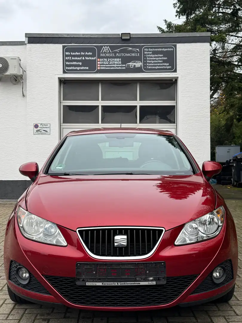 SEAT Ibiza Sport, 1.6 MPI, TÜV Neu, Service NEU Rot - 2