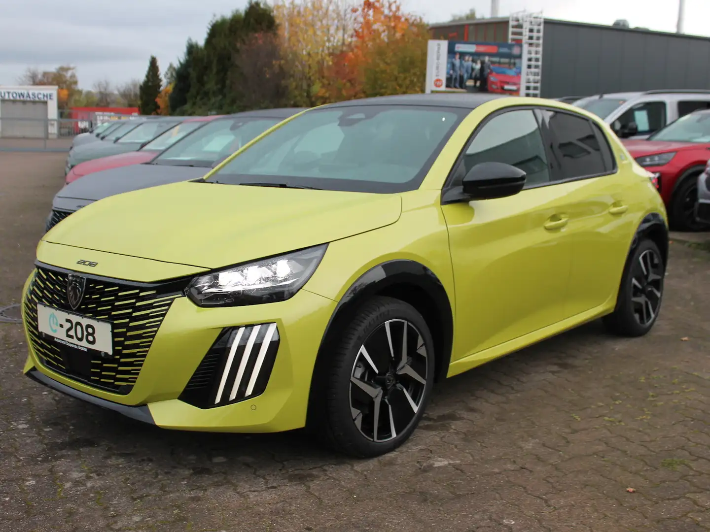 Peugeot e-208 GT 156 ´´ Glasdach / Alcantara ´´ Jaune - 1