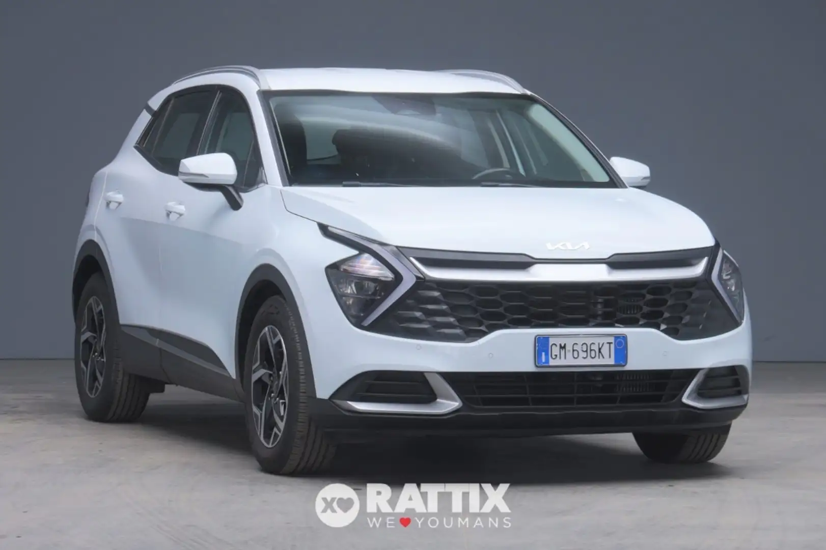 Kia Sportage 1.6 CRDI Mhev 136CV Business IMT Blanc - 1