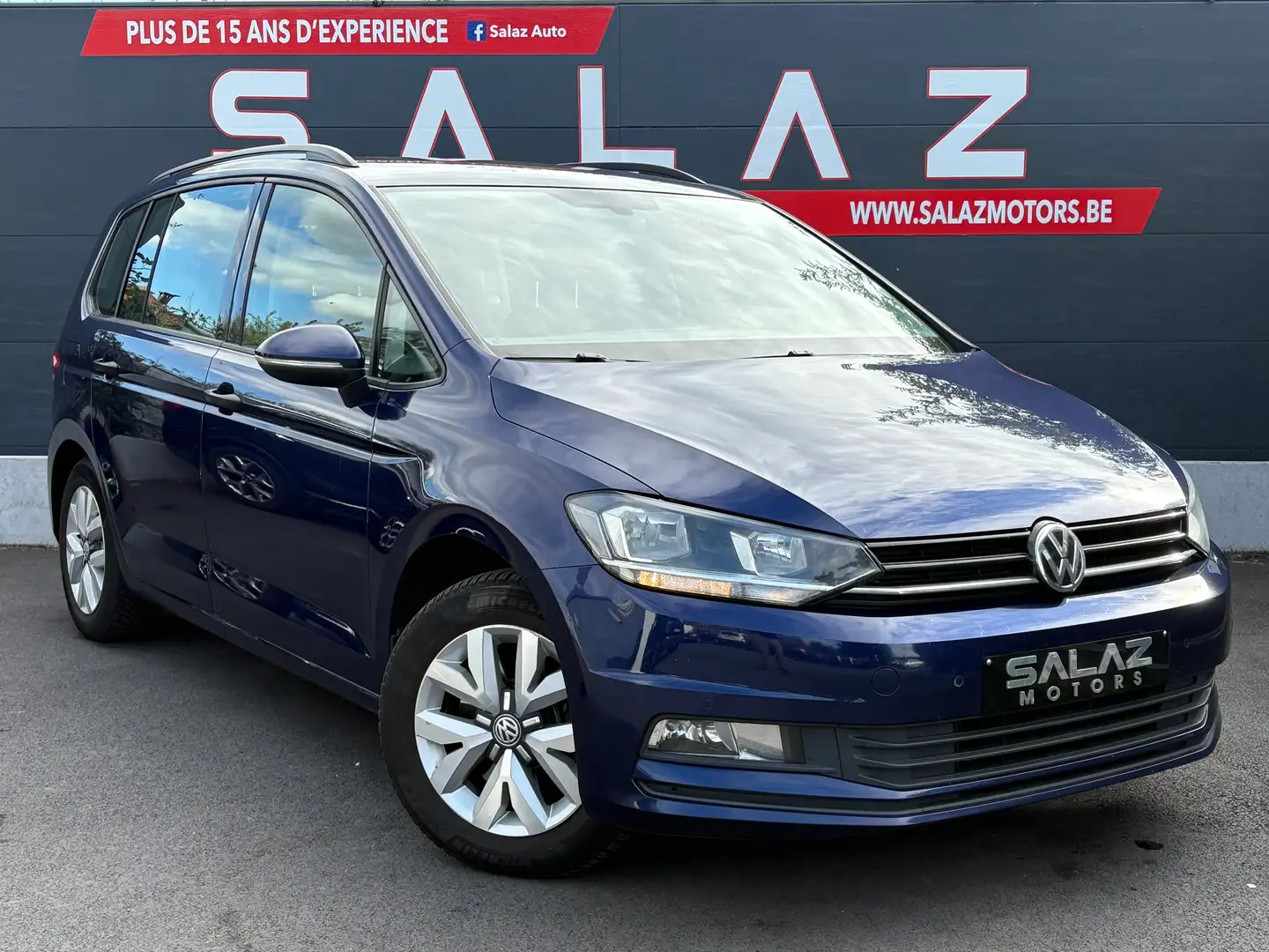 Volkswagen Touran .6 TDi*21% TVA DEDUCTIBLE /EXPORT/7PLACES/TVA Blauw - 1