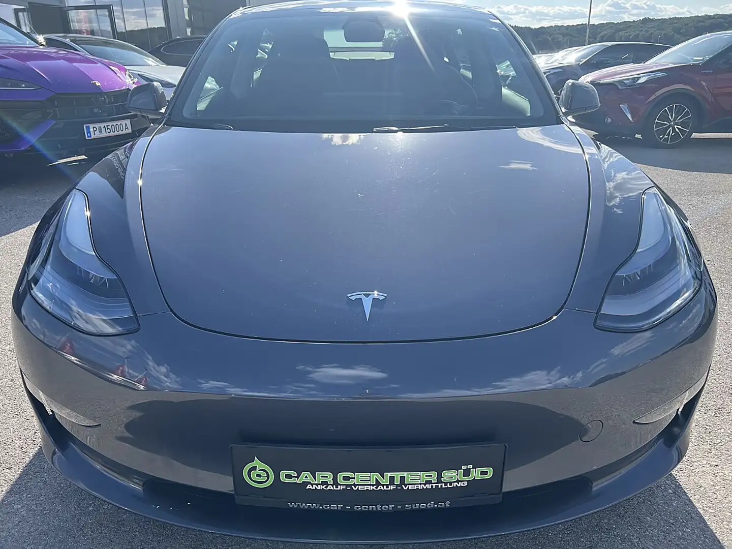 Tesla Model 3 Long Range AWD 75kWh Grau - 2