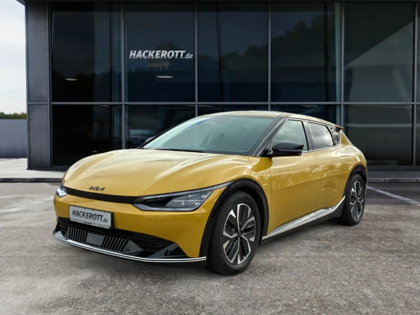 Kia EV6 Basis 2WD Elektro ACC Rückfahrk. Wärmepumpe Head U Giallo - 1