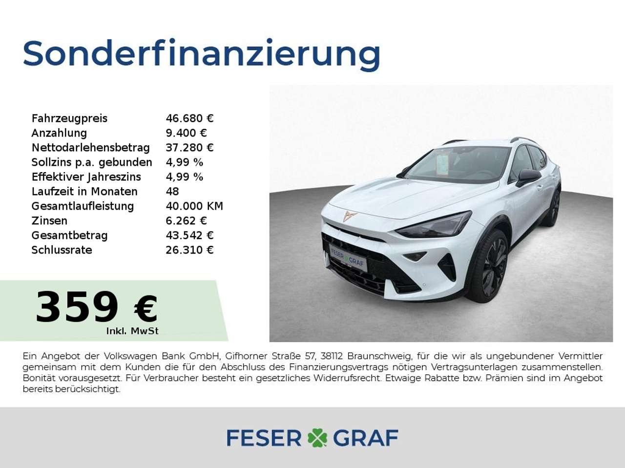 Cupra Formentor — Cupra Formentor VZ265 DSG AHK|MATRIX|SENNHEISER|IntelligentDrive3
