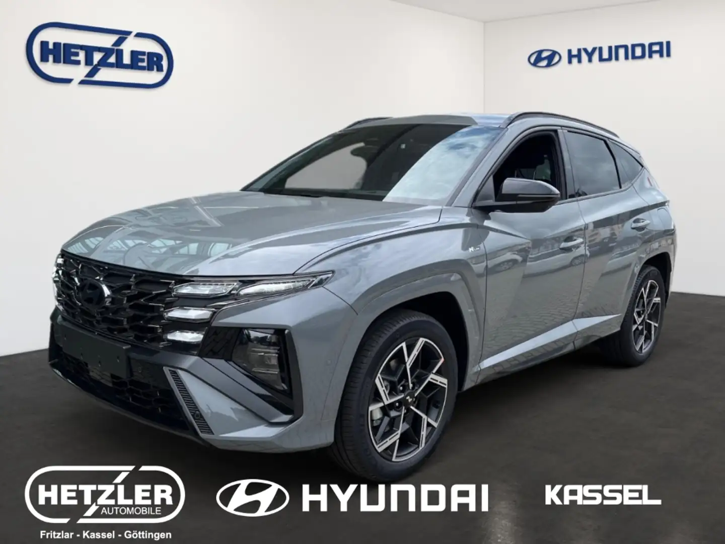 Hyundai TUCSON N Line Hybrid 4WD 1.6 T-GDI EU6e HUD Navi Digitale Rojo - 1