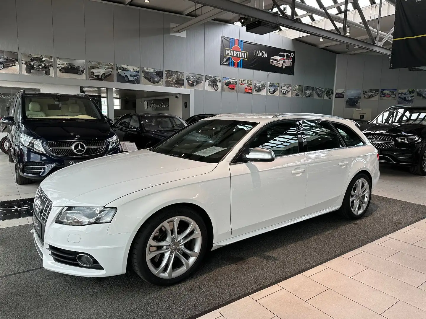 Audi S4 Avant 3.0TFSI Quattro Avant SCHALTER 2.HD TOP Blanco - 2