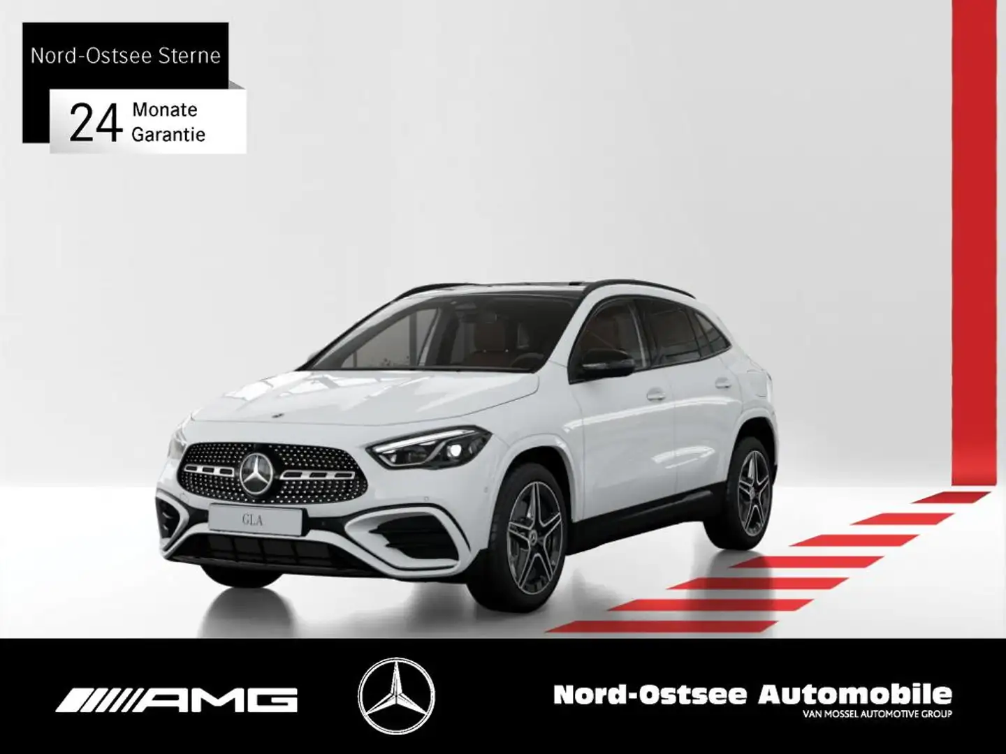 Mercedes-Benz GLA 250 e AMG Ed. PANO AHK DISTRO KEYLESS 360 Alb - 1