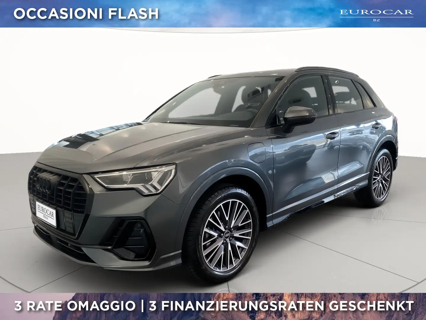 Audi Q3 45 1.4 tfsi e s line edition s-tronic Gris - 1