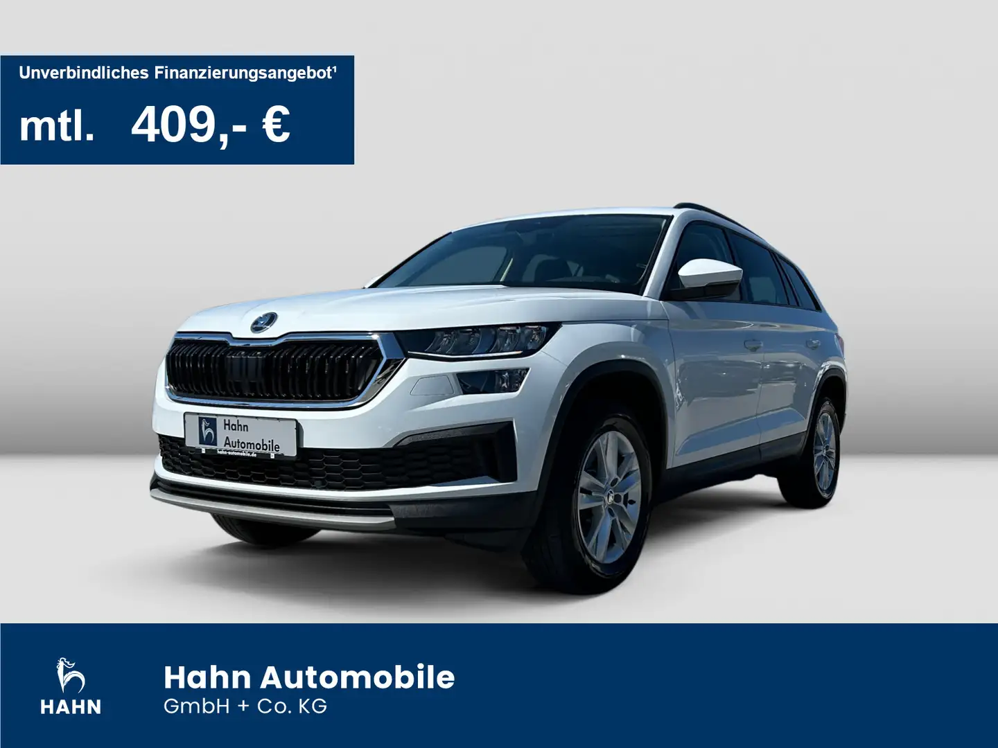 Skoda Kodiaq 2.0TDI DSG Ambition 7-Sitze LED Navi Pano Weiß - 1
