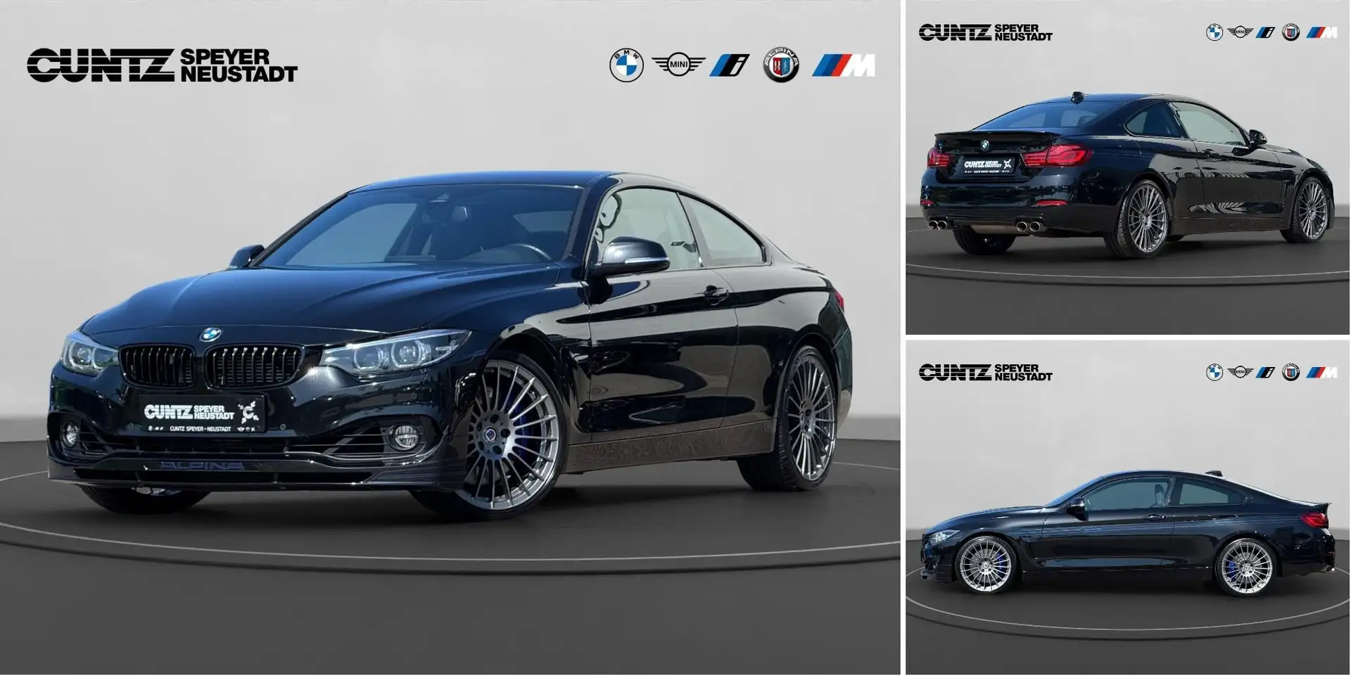 Alpina B4 S Bi-Turbo EDITION 99 Coupé SWITCH-TRONIC Allrad N Zwart - 1